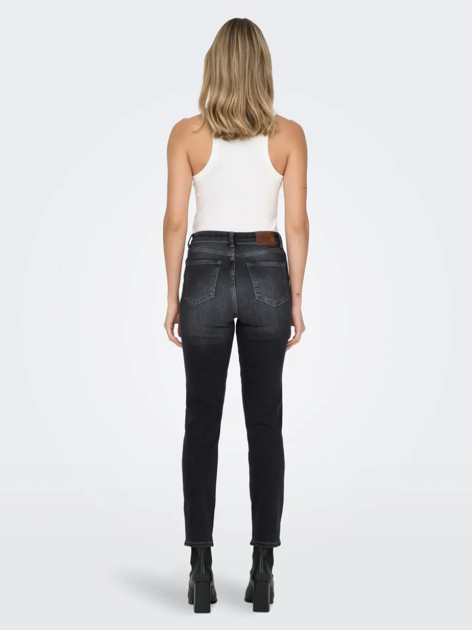 ONLEMILY Hohe Taille Gerade geschnitten Knöchellang Jeans