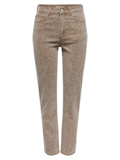 ONLEMILY Hohe Taille Gerade geschnitten Jeans