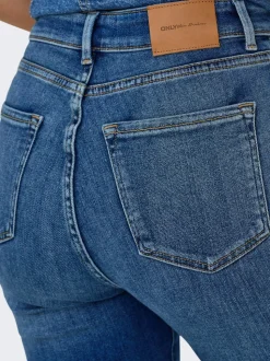 ONLEMILY Hohe Taille Gerade geschnitten Knöchellang Jeans