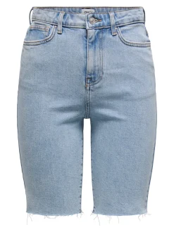ONLEMILY Hohe Taille Gerade geschnitten Jeans-Shorts