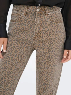 ONLEMILY Hohe Taille Gerade geschnitten Knöchellang Jeans