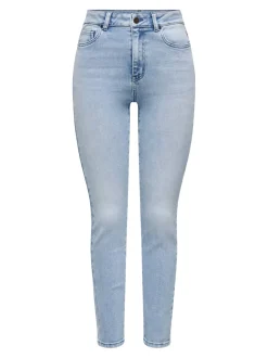 ONLEMILY-MILA Hohe Taille Gerade geschnitten Knöchellang Jeans