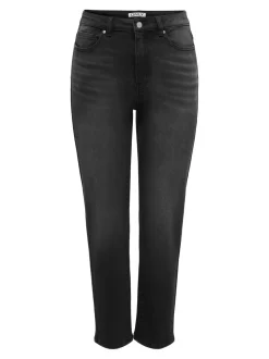 ONLEMILY-MILA Hohe Taille Gerade geschnitten Knöchellang Jeans