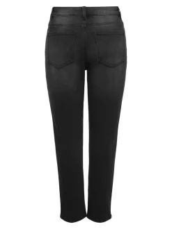 ONLEMILY-MILA Hohe Taille Gerade geschnitten Knöchellang Jeans