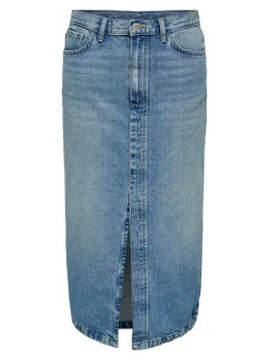 ONLENYA Denim Jeansrock Midirock