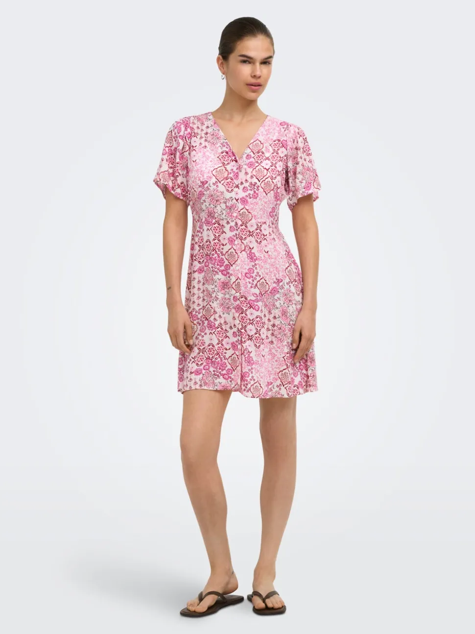 ONLEVIDA Kurzes Kleid