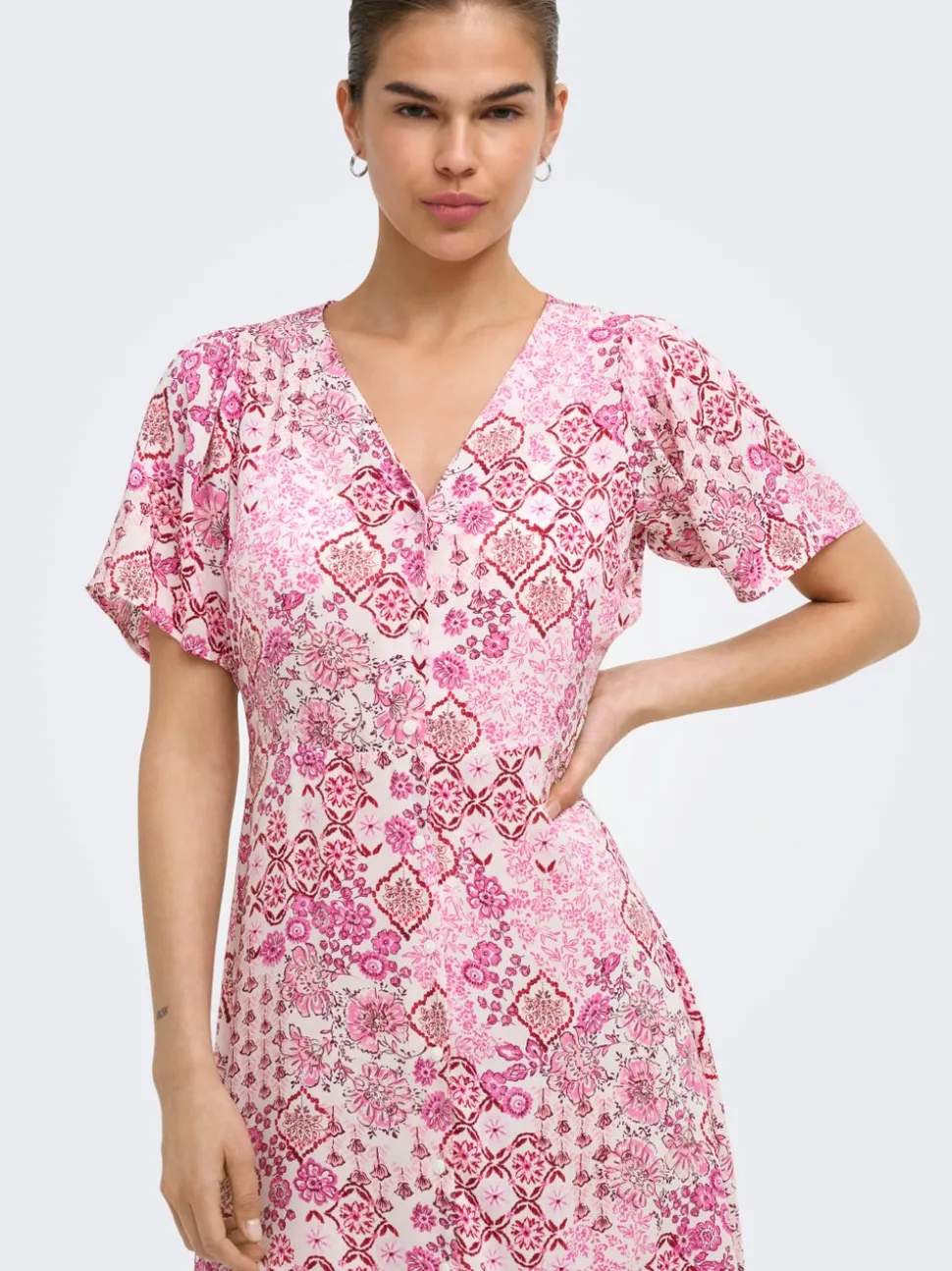 ONLEVIDA Kurzes Kleid