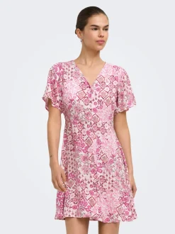 ONLEVIDA Kurzes Kleid