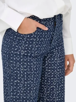 ONLEVITA Weiter Beinschnitt Hose mit weitem Beinschnitt