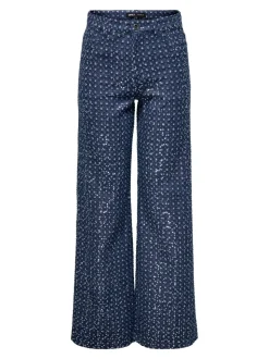 ONLEVITA Weiter Beinschnitt Hose mit weitem Beinschnitt