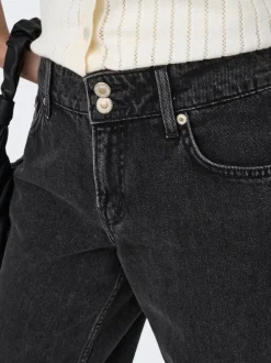 ONLEZRA Niedrige Taille Weiter Beinschnitt Jeans
