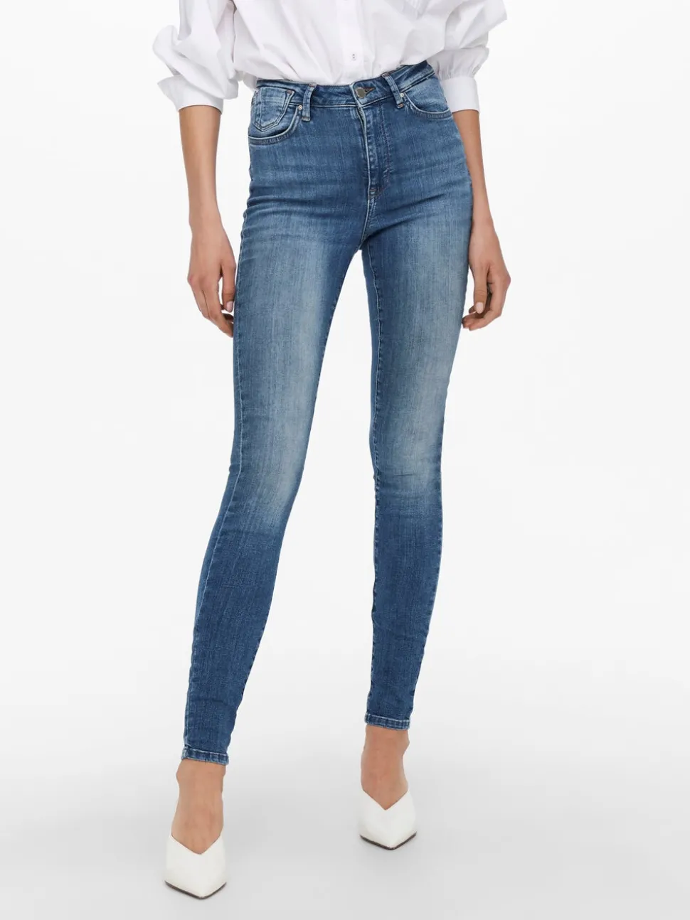 ONLFOREVER Hohe Taille Skinny Fit Jeans
