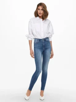 ONLFOREVER Hohe Taille Skinny Fit Jeans