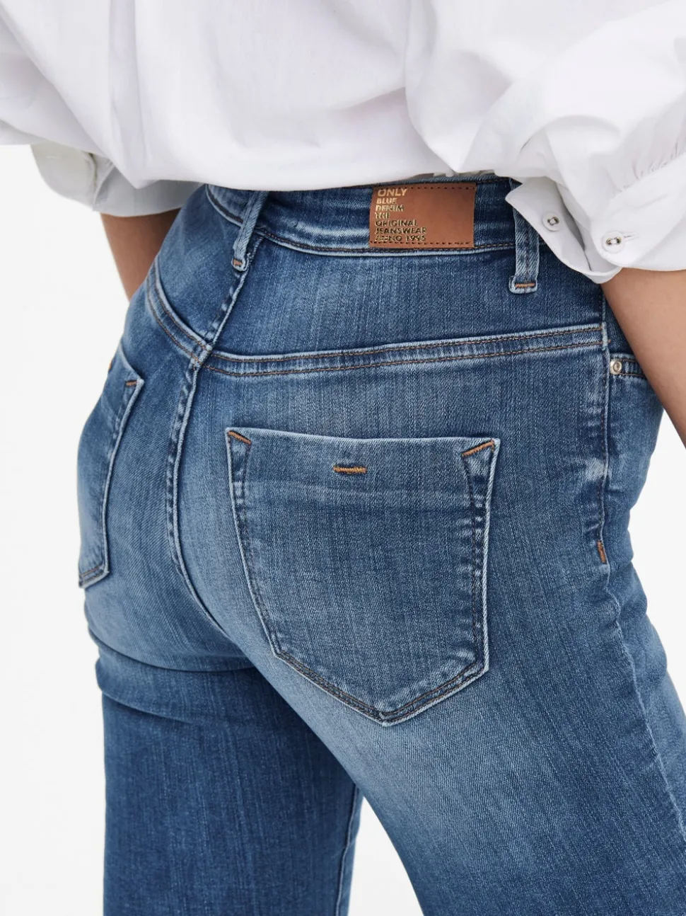 ONLFOREVER Hohe Taille Skinny Fit Jeans
