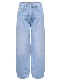 ONLFRANKIE Hohe Taille Barrel Fit Knöchellang Jeans