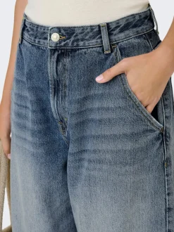 ONLGIA Mittlere Taille Baggy Fit Jeans