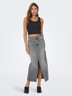 -ONLGIANNA Denim Jeansrock Midirock