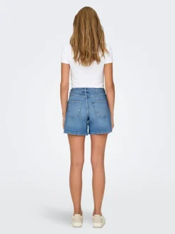 ONLGIANNA Mittlere Taille Normal geschnitten Jeans-Shorts