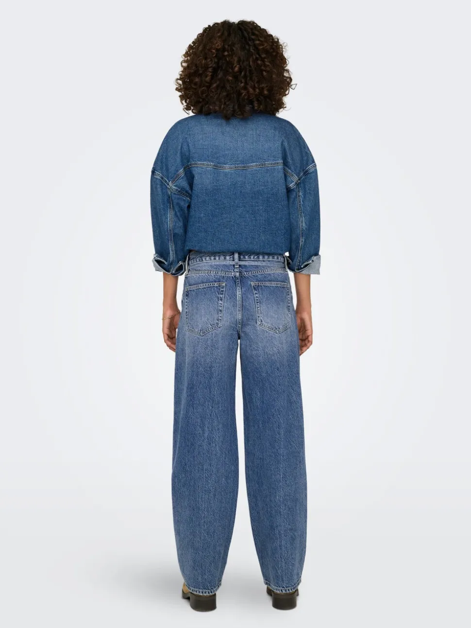 ONLGIANNA Mittlere Taille Ballon Schnitt Jeans