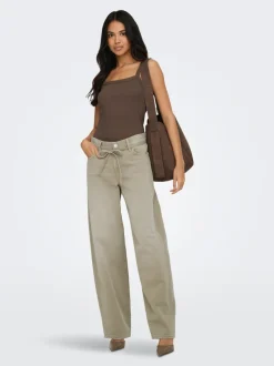 ONLGIANNA Mittlere Taille Gerade geschnitten Jeans