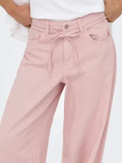 ONLGIANNA-SILLA Locker geschnitten Hose mit weitem Beinschnitt