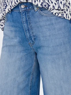 ONLGIULIA Hohe Taille Weiter Beinschnitt Jeans