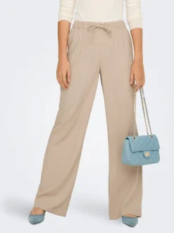 ONLGOA Gerade geschnitten Leinen Hose