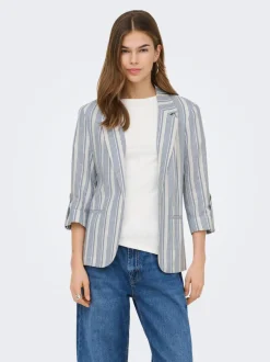 ONLGOA Leinen Blazer