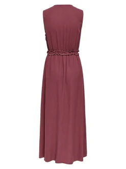 ONLGOA Leinen Langes Kleid