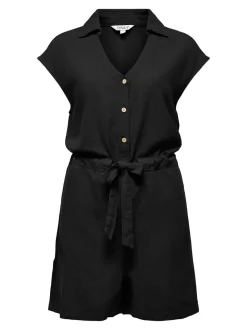 ONLGOA Leinen Playsuit