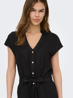 ONLGOA Leinen Playsuit