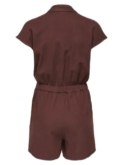ONLGOA Leinen Playsuit