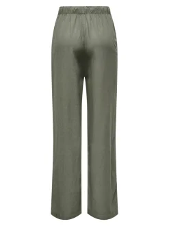 ONLGOA Gerade geschnitten Leinen Hose