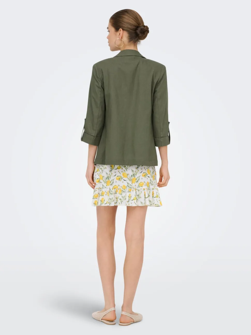 ONLGOA Leinen Blazer