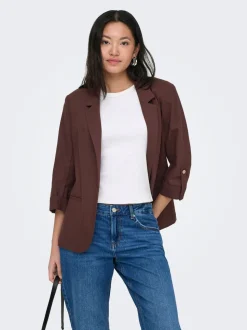 ONLGOA Leinen Blazer
