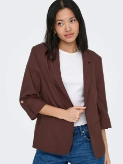 ONLGOA Leinen Blazer