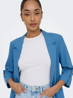ONLGOA Leinen Blazer