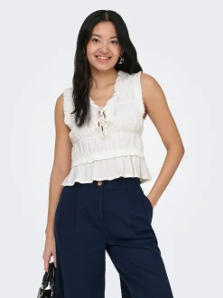 ONLGOA Leinen Bluse