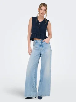 ONLGOA Leinen Bluse