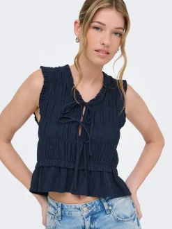 ONLGOA Leinen Bluse