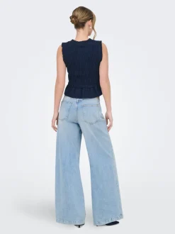 ONLGOA Leinen Bluse