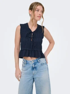ONLGOA Leinen Bluse