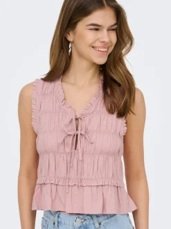 ONLGOA Leinen Bluse