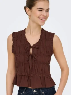 ONLGOA Leinen Bluse