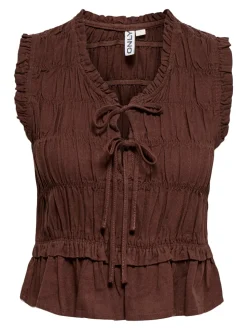 ONLGOA Leinen Bluse