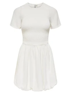 ONLGOA Leinen Kurzes Kleid