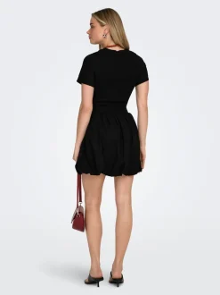 ONLGOA Leinen Kurzes Kleid
