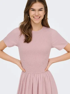 ONLGOA Leinen Kurzes Kleid