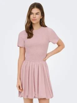 ONLGOA Leinen Kurzes Kleid
