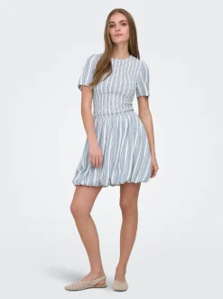 ONLGOA Leinen Kurzes Kleid